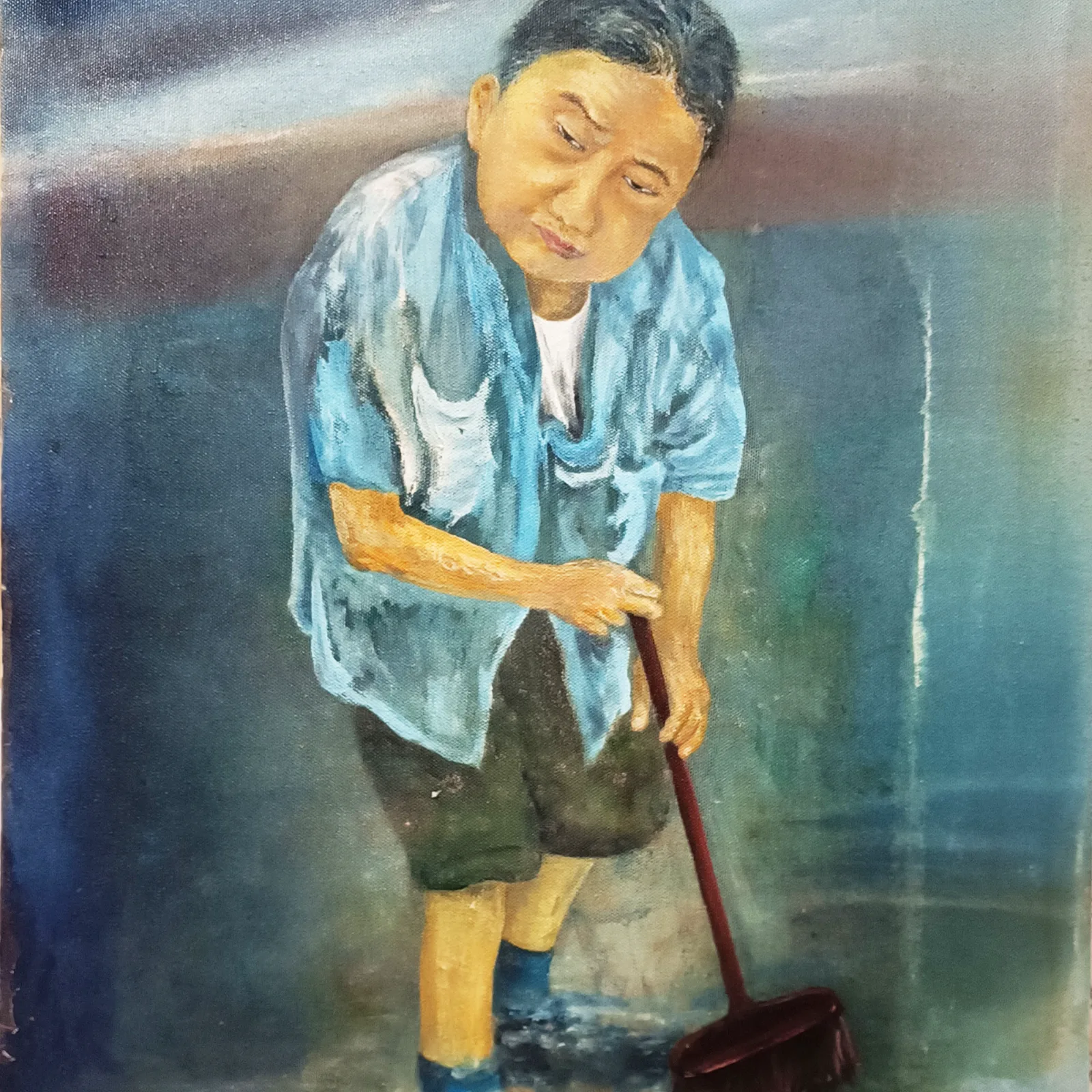 The Elderly by yoliartist