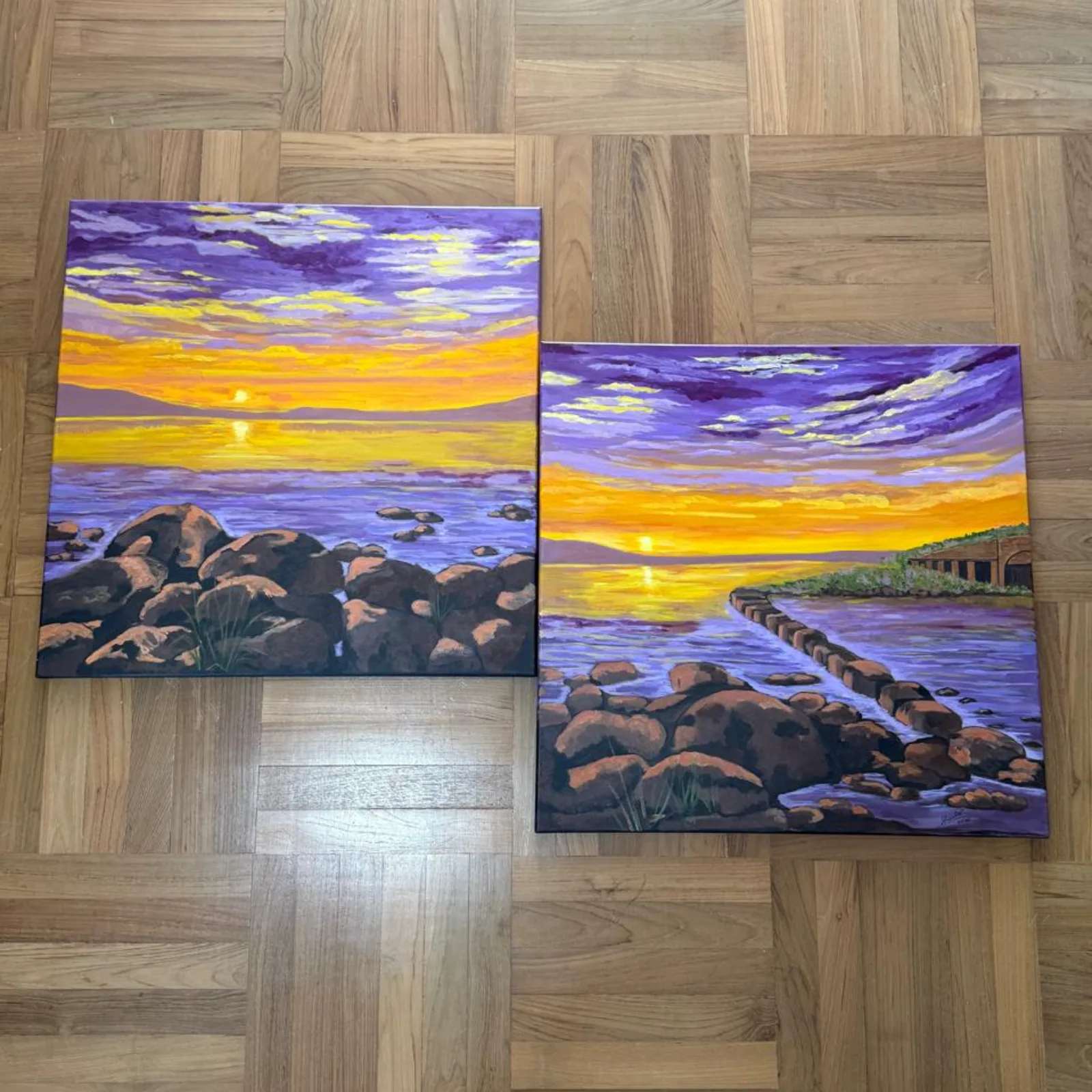 Serene Sunsets by Shanti Satyan