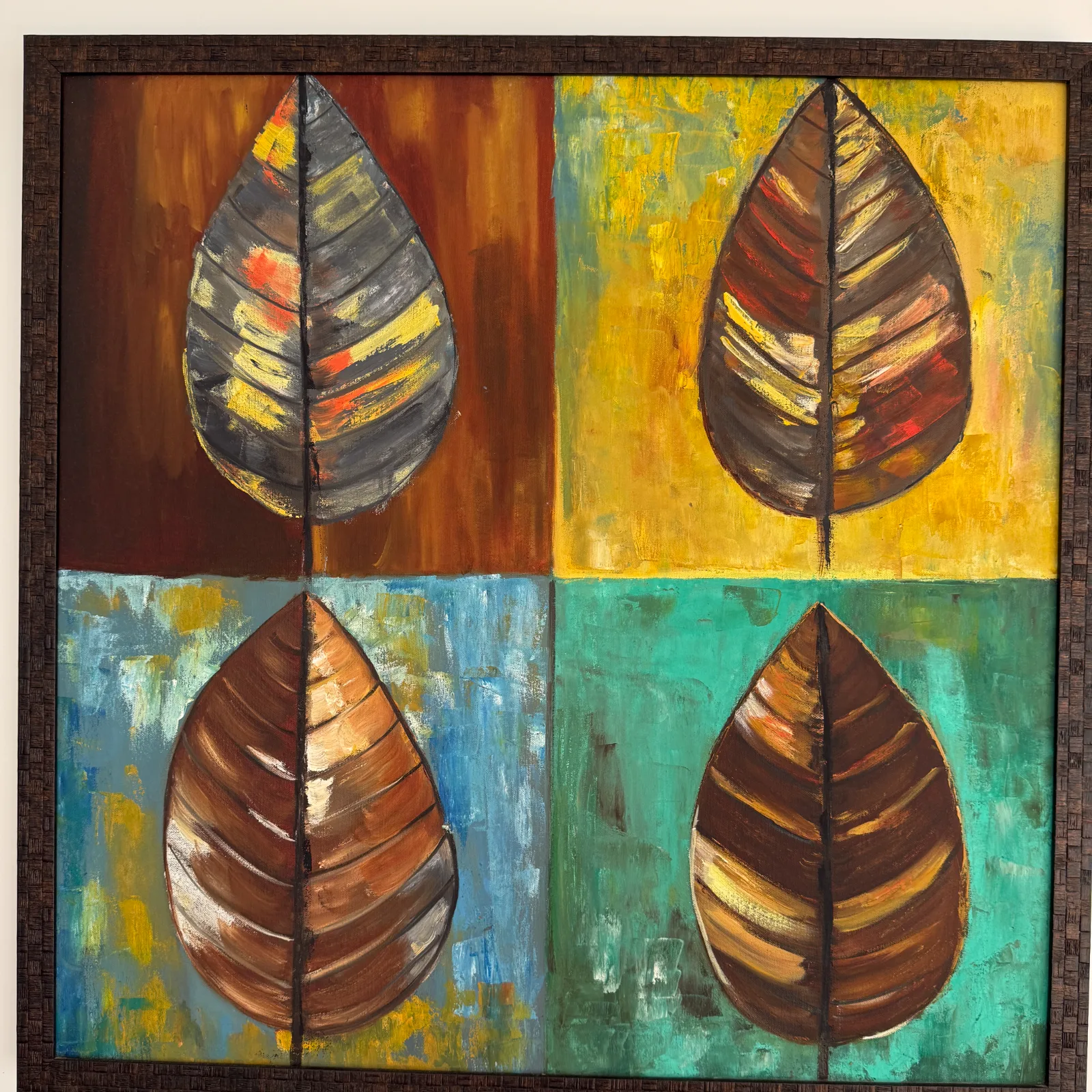 Leaves .. by Shanti Satyan