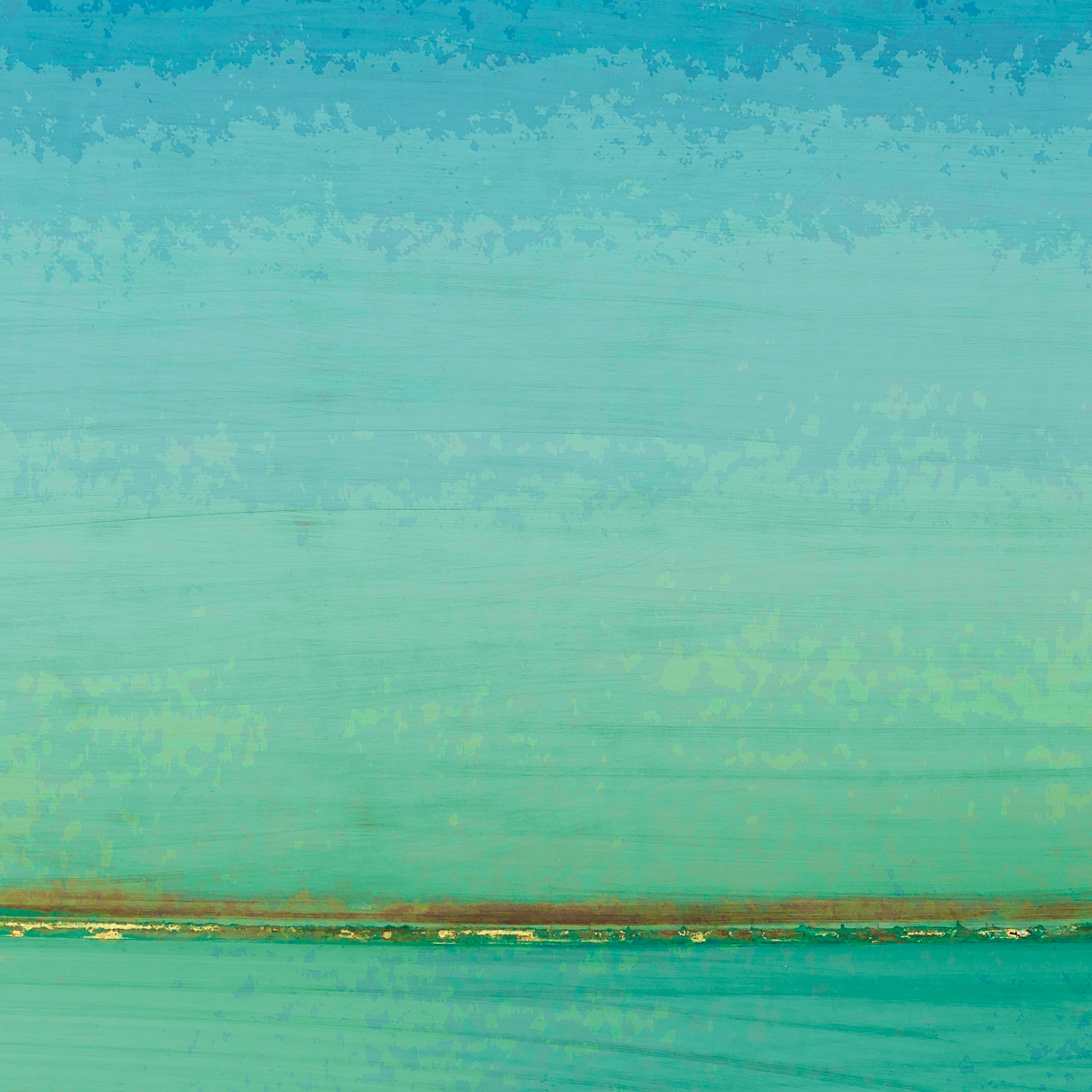 Dawn on the beach by Frances de Saint Germain