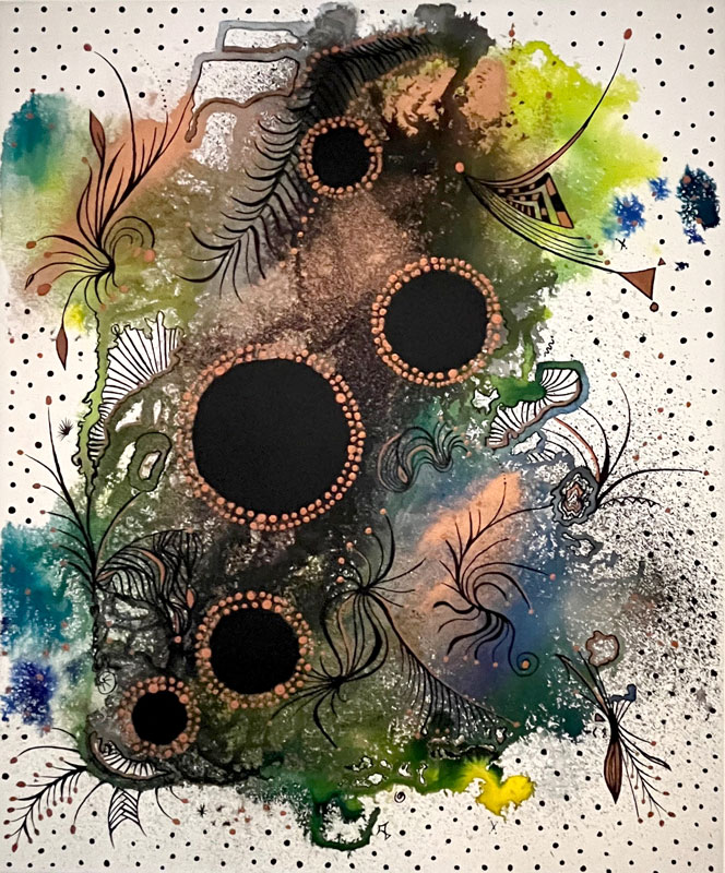 Sophisticated Biosphere by Delphine de Marsangy alias Margynall