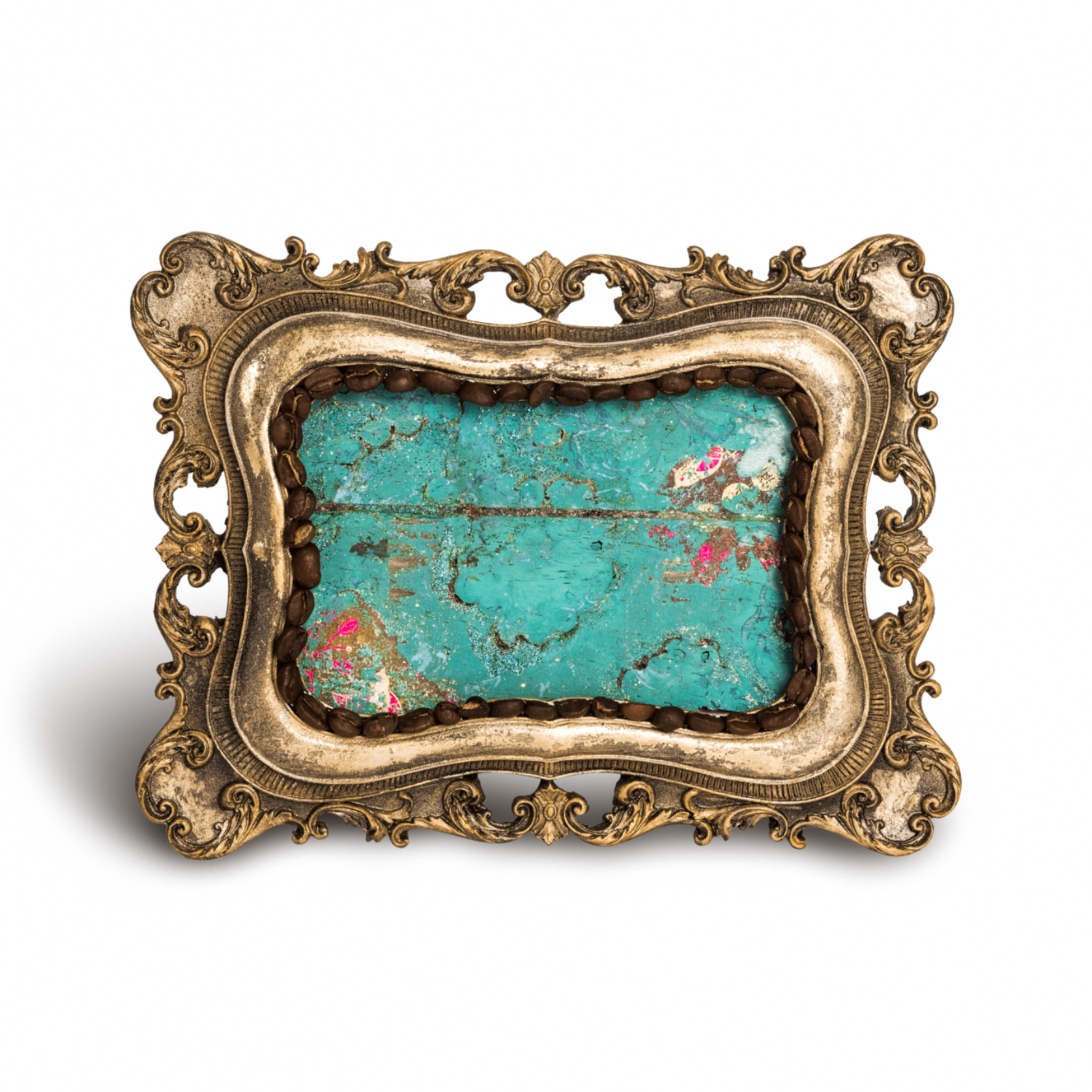 Spilt Coffee- French Roast by Julie Petris