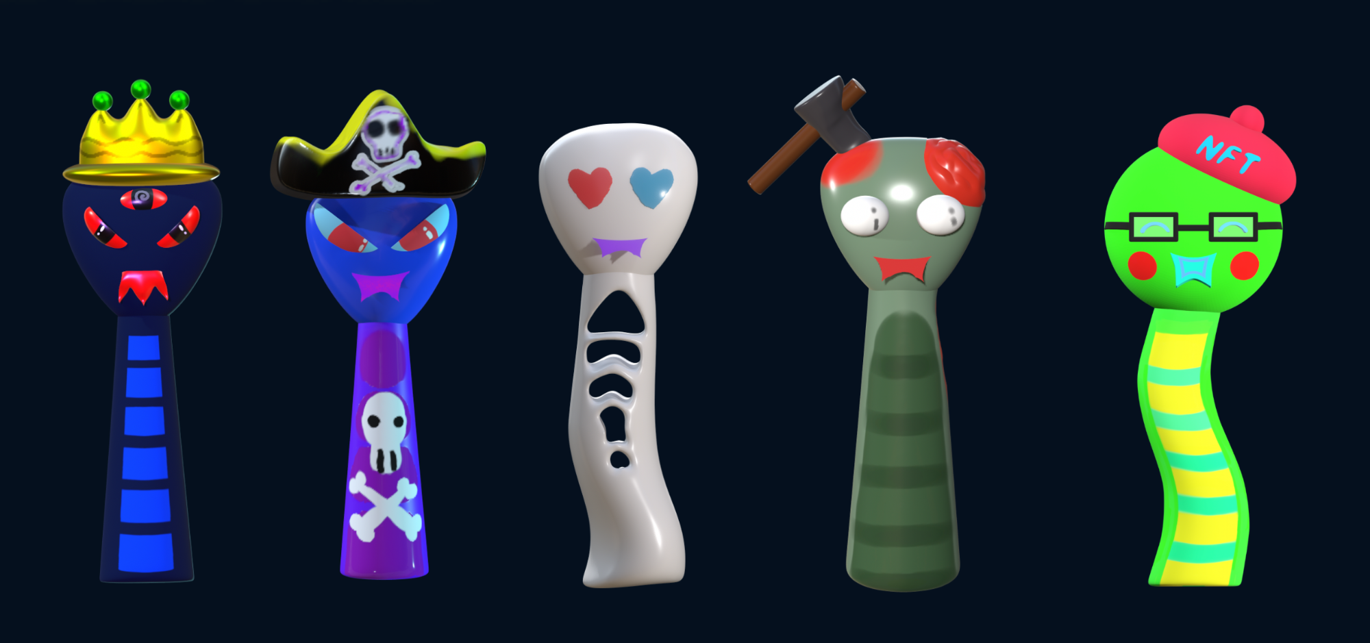 Snake Overload- 3D collection by Arthus NG