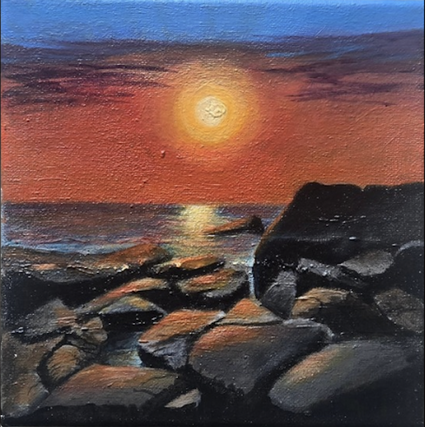 SUNSET AT PENGCHAU ISLAND by Rajashree Khairnar