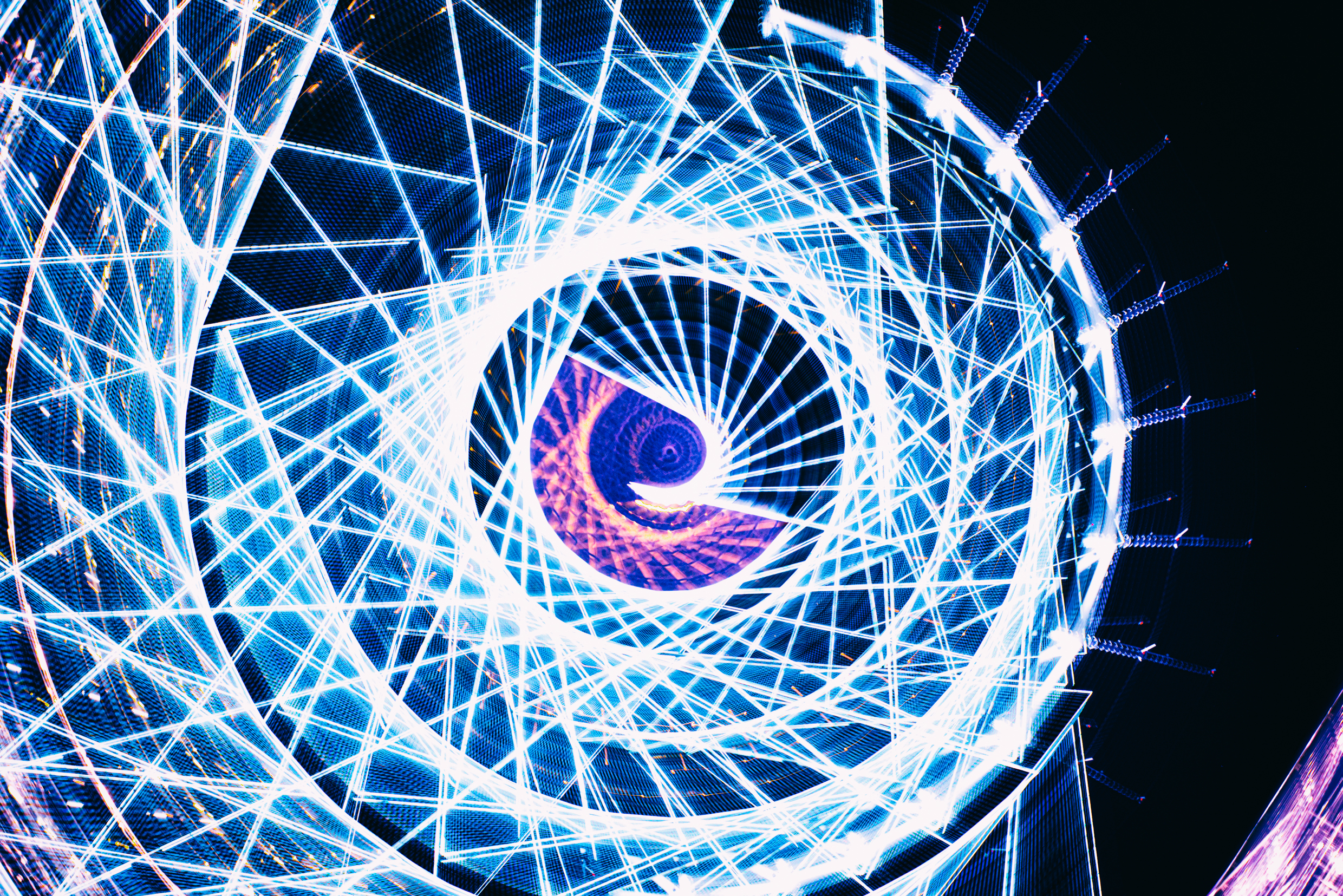 Blue Helix by Gie Drius