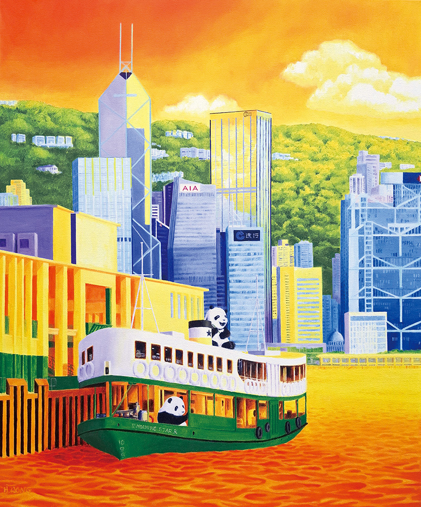 Panda Concerto - Panda Parade by Hermia Wong