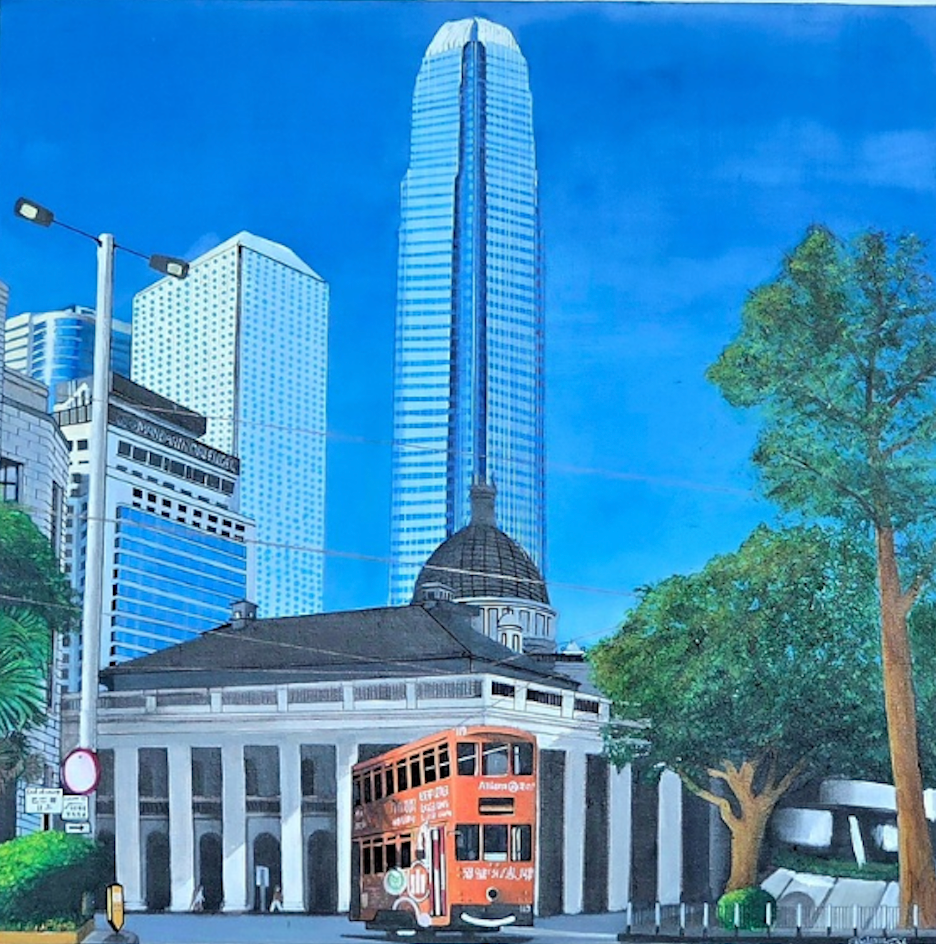 Tram a Central / 電車•中環 by Rajashree Khairnar