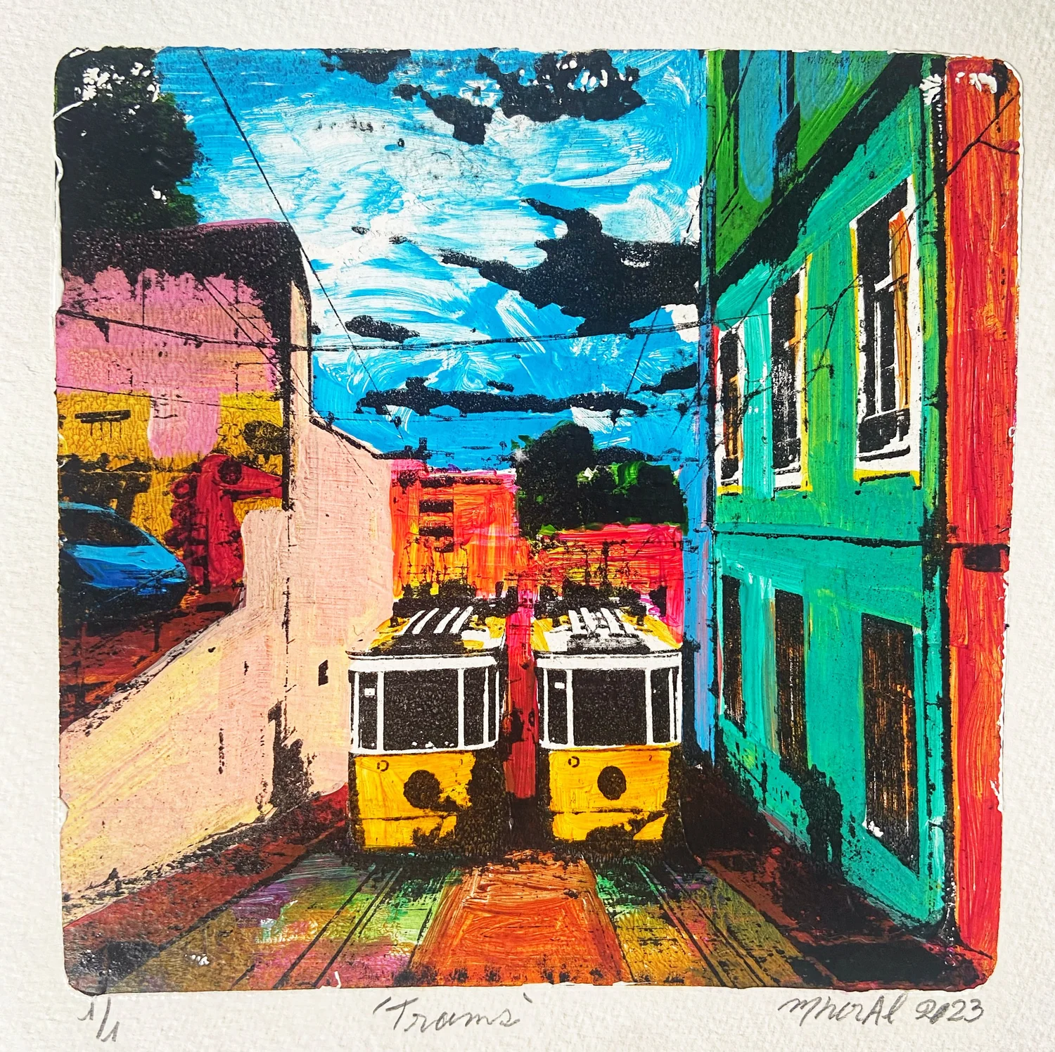 Trams by MHERAL Studio (by Marjorie Hernandez-Aliaga)