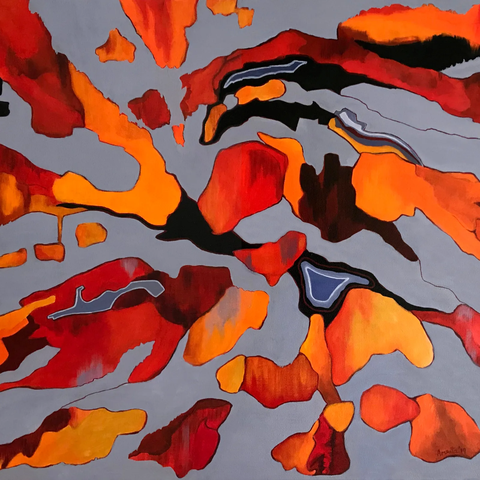 The last days of May by Amrita Tandon Art